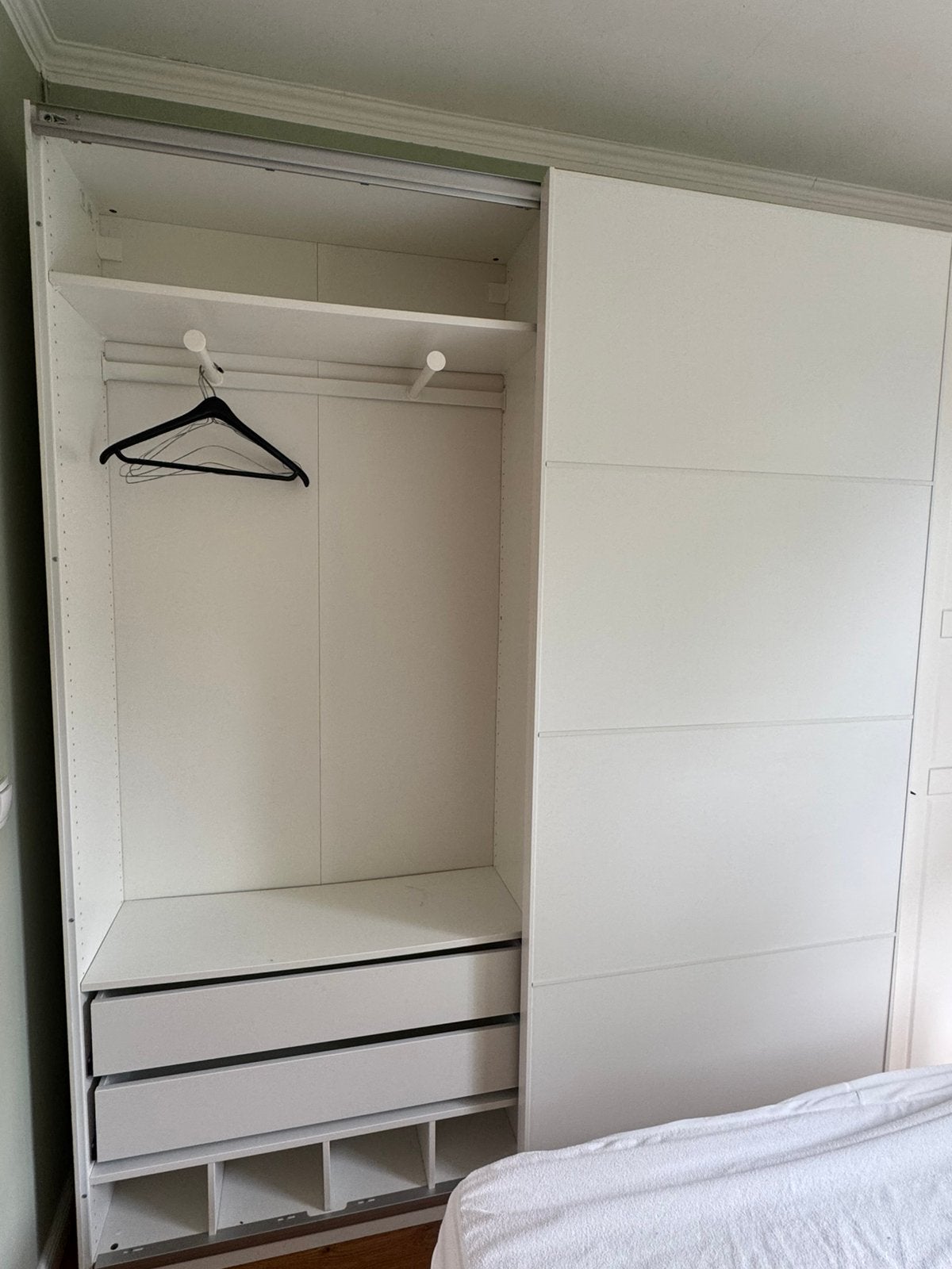 Ikea pax kast schuifdeuren 35cm diep, Ophalen, Zo goed als nieuw, 50 tot 75 cm, 200 cm of meer