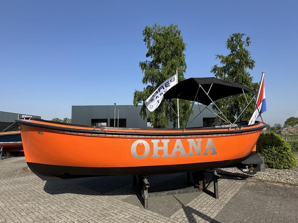 One off reddingssloep OHANA. Hoogwaardig zeer ruime sloep, Watersport en Boten, Ophalen, Binnenboordmotor, 6 meter of meer, Diesel