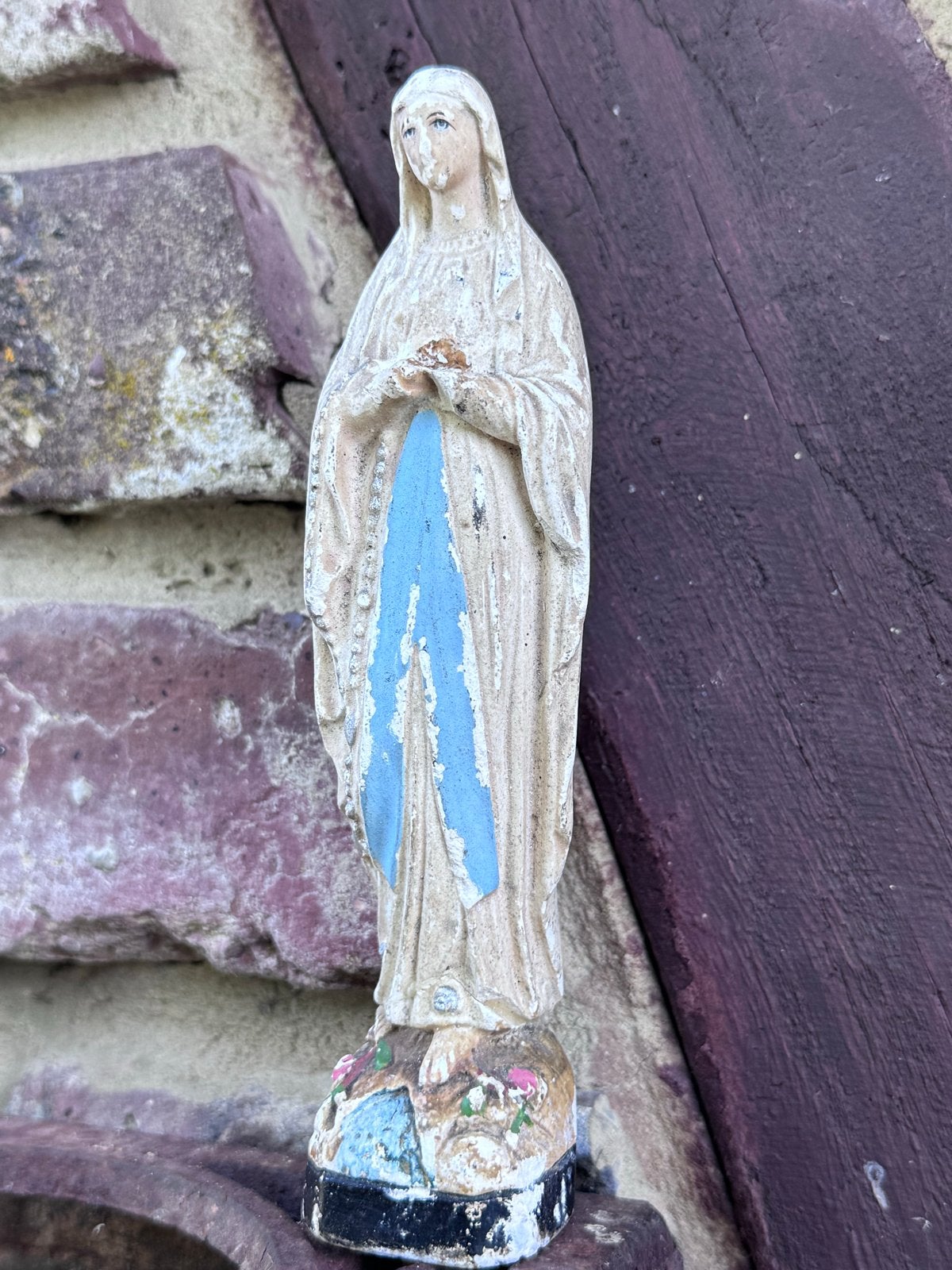 Kleine geleefde Maria de Lourdes beeld uit Frankrijk, Ophalen of Verzenden