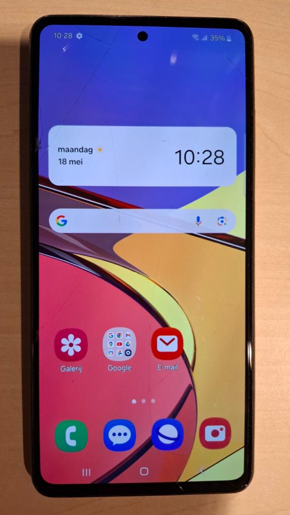 Samsung Galaxcy A52 5g, Zwart, Touchscreen, Ophalen of Verzenden, Zo goed als nieuw