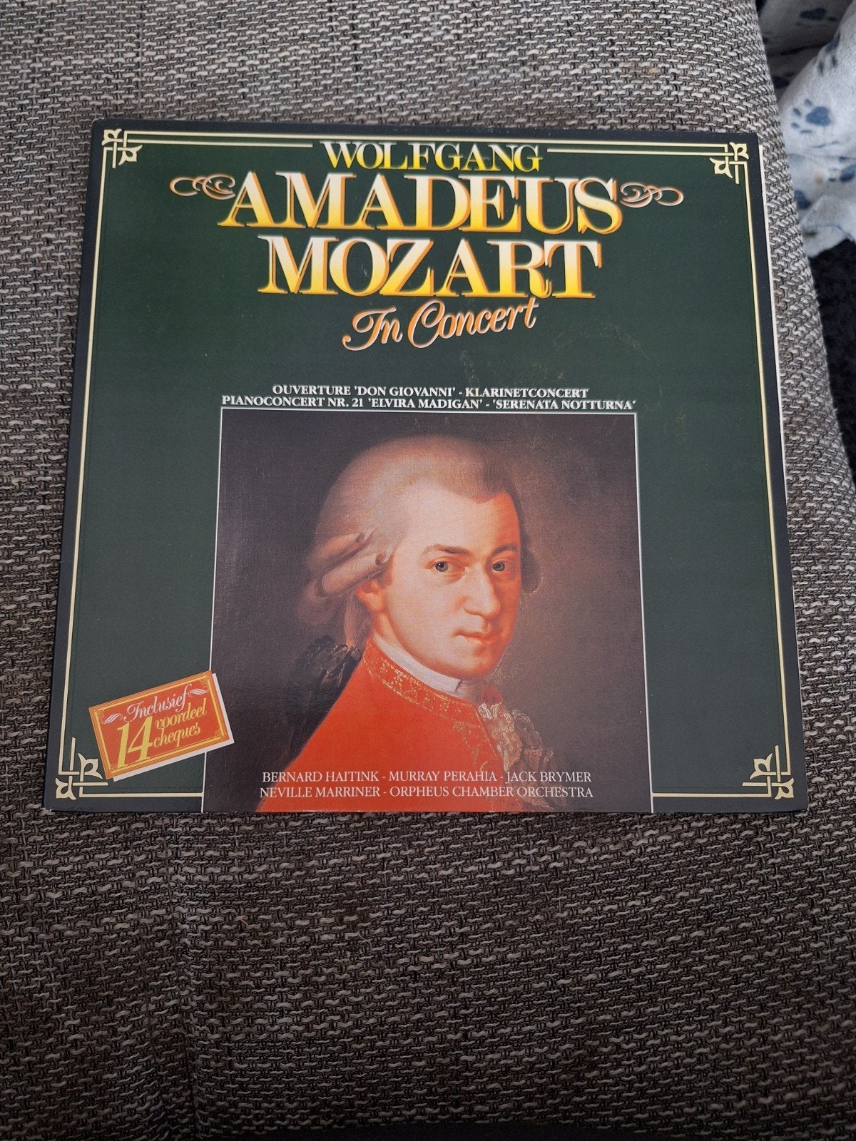 Wolfgang Amadeus Mozart In Concert Lp, Cd's en Dvd's, Ophalen of Verzenden