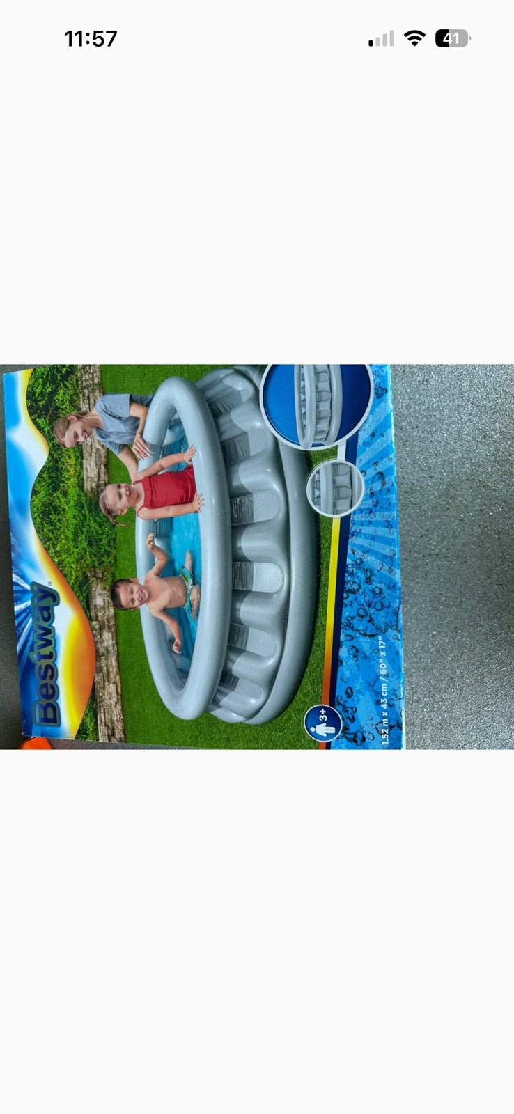 zwembad nieuw in doos, Minder dan 80 cm, Rond, Nieuw, Ophalen of Verzenden