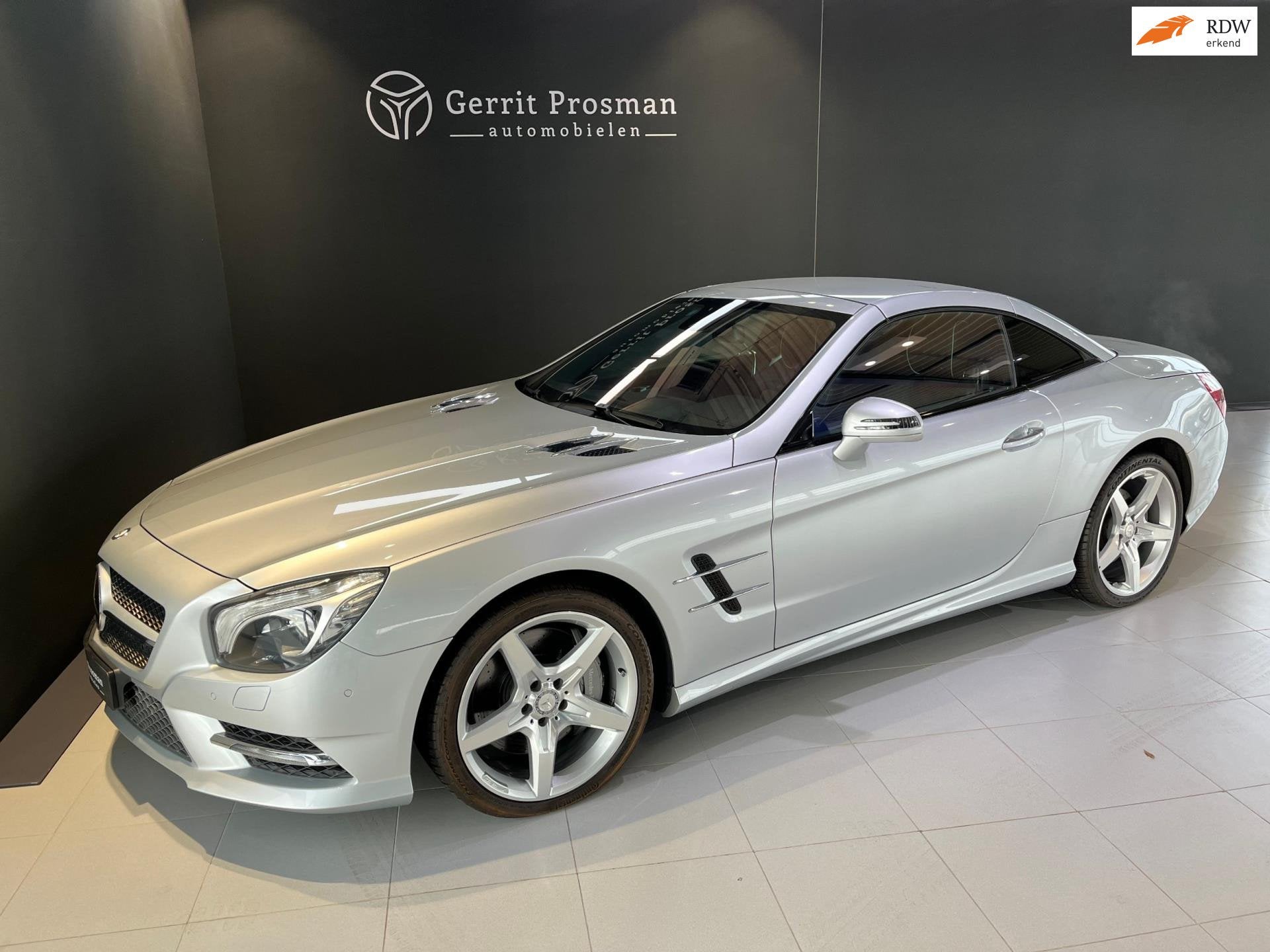 Mercedes-Benz SL-klasse 350 V6 AMG | 30.508 km | ABC | Distr, Automaat, Achterwielaandrijving, Gebruikt, Zwart