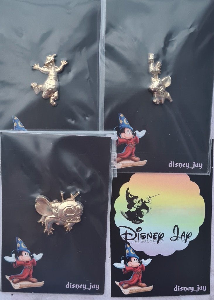 Disney pins WDW Golden Statue serie C, Verzamelen, Ophalen of Verzenden, Zo goed als nieuw, Figuurtje, Speldje of Pin
