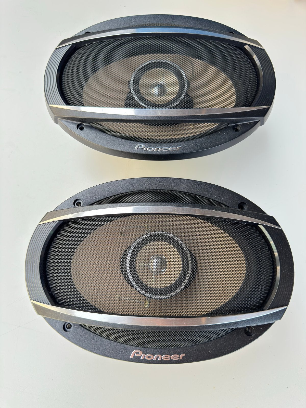 Pioneer TS-6904 2-weg coaxiale autospeakers made in japan, Auto diversen, Ophalen of Verzenden, Zo goed als nieuw