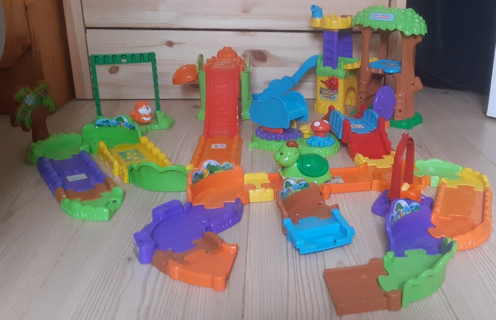 Zoef zoef speeltuin, Kinderen en Baby's, Speelgoed | Vtech, Ophalen, Zo goed als nieuw, 2 tot 4 jaar