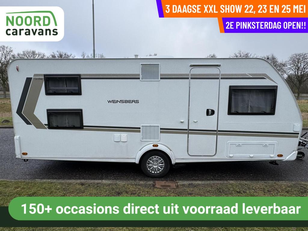 Weinsberg - 2DE PINKSTERDAG OPEN, RUIM 200 CARAVANS, Caravans en Kamperen, Caravans, Overige merken, Rondzit, 7 tot 8 meter, Bedrijf