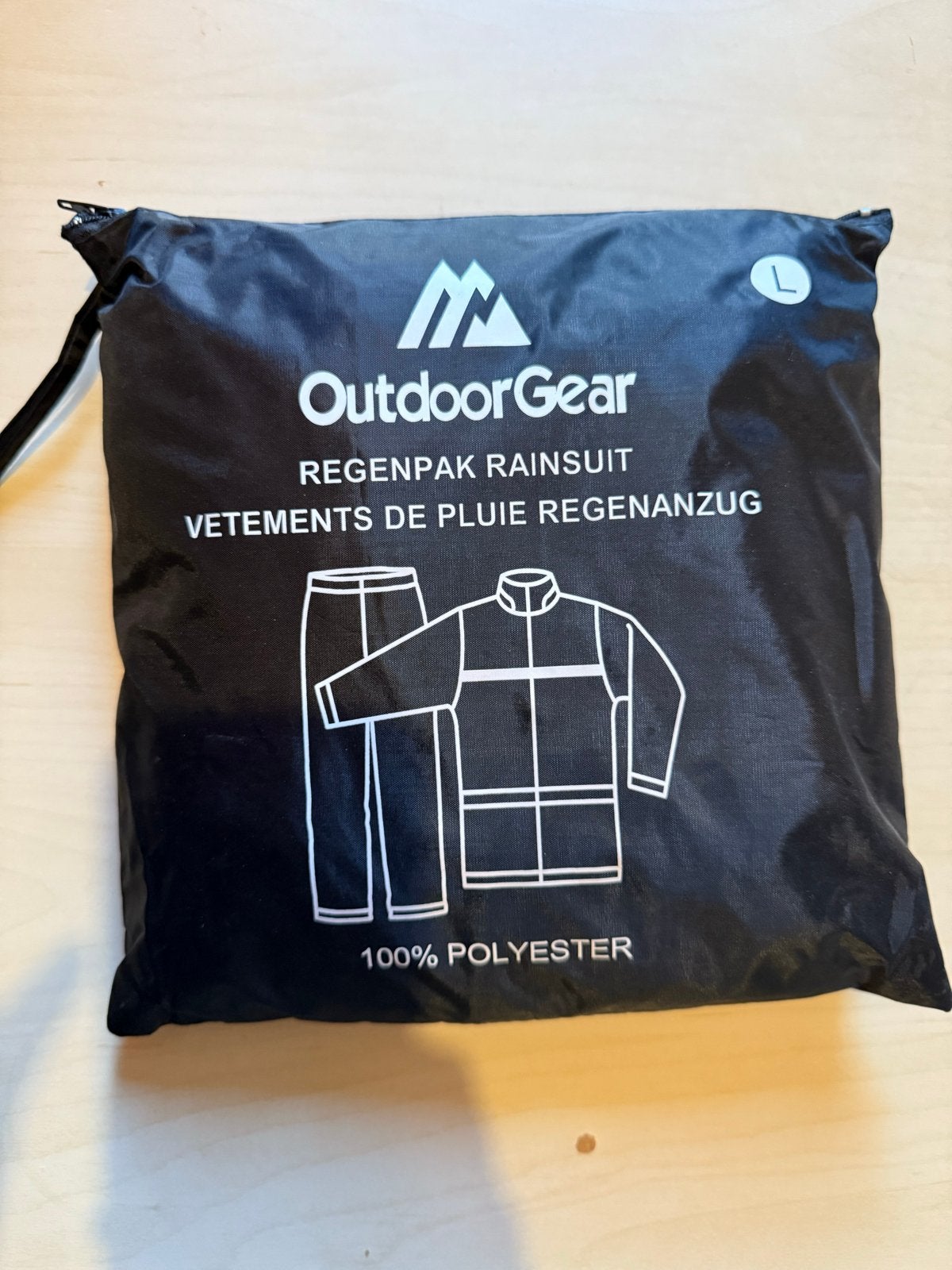 Nieuw OutdoorGear Regenpak Maat L - Jas & Broek, Ophalen, Nieuw, Regenpak, Dames