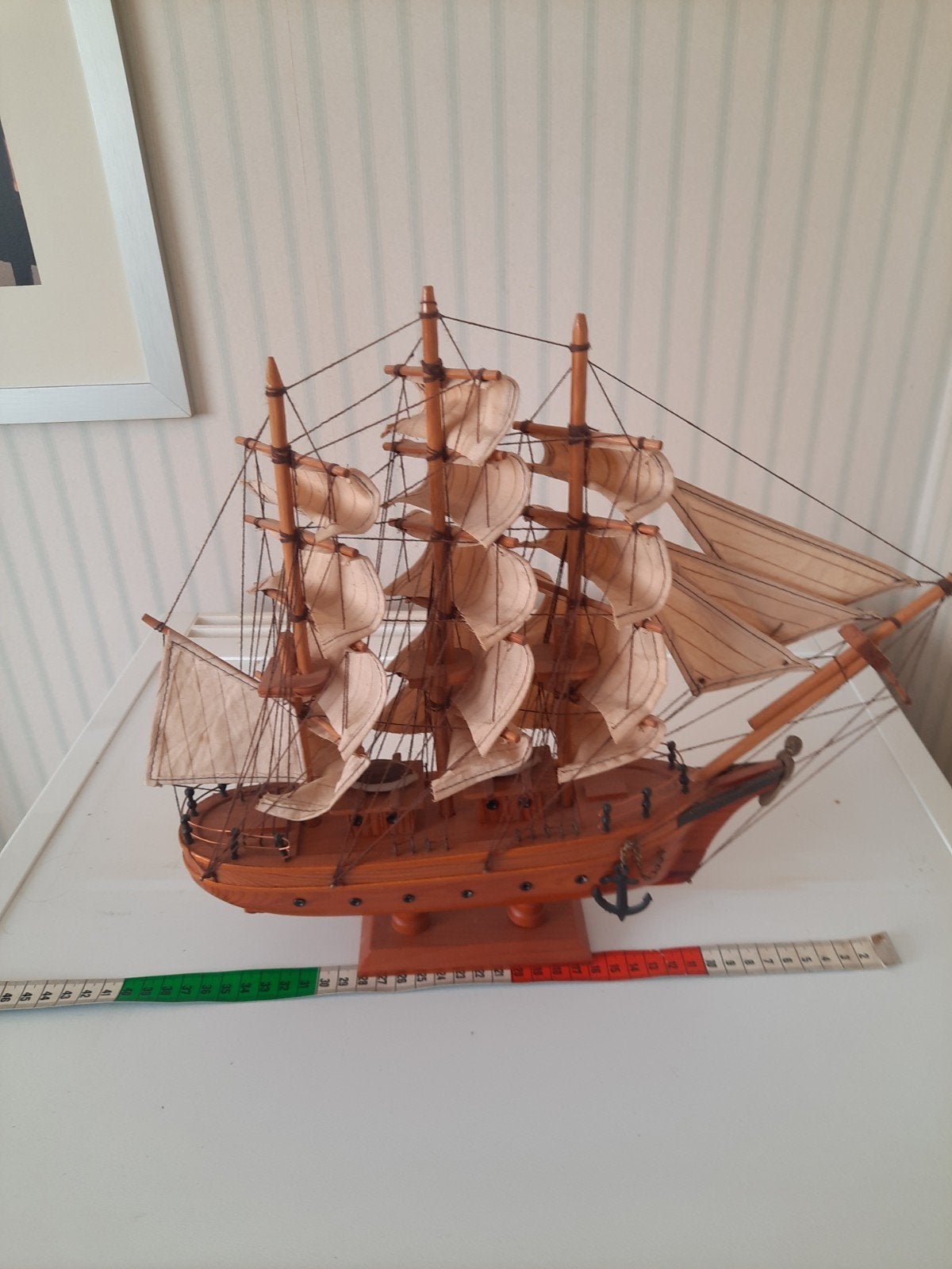 model zeilboot, Ophalen
