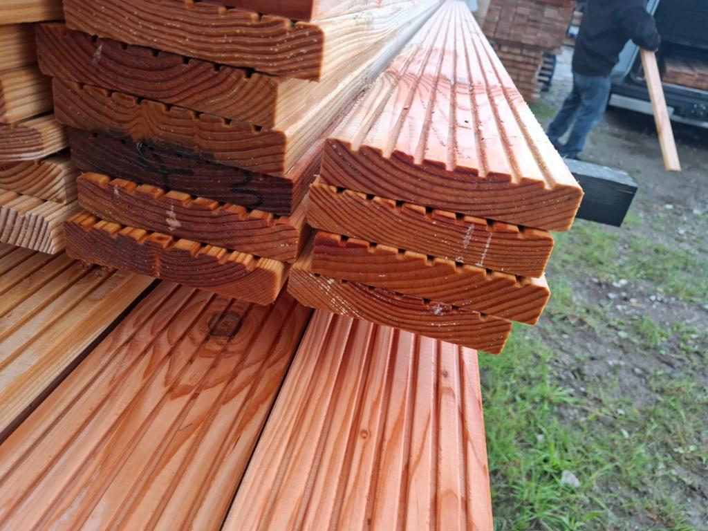 Partij 50 stuks douglas vlonderplanken 3 m bezorgen mogelijk, Tuin en Terras, Terrasdelen en Vlonders, Ophalen, Nieuw, A, Hout