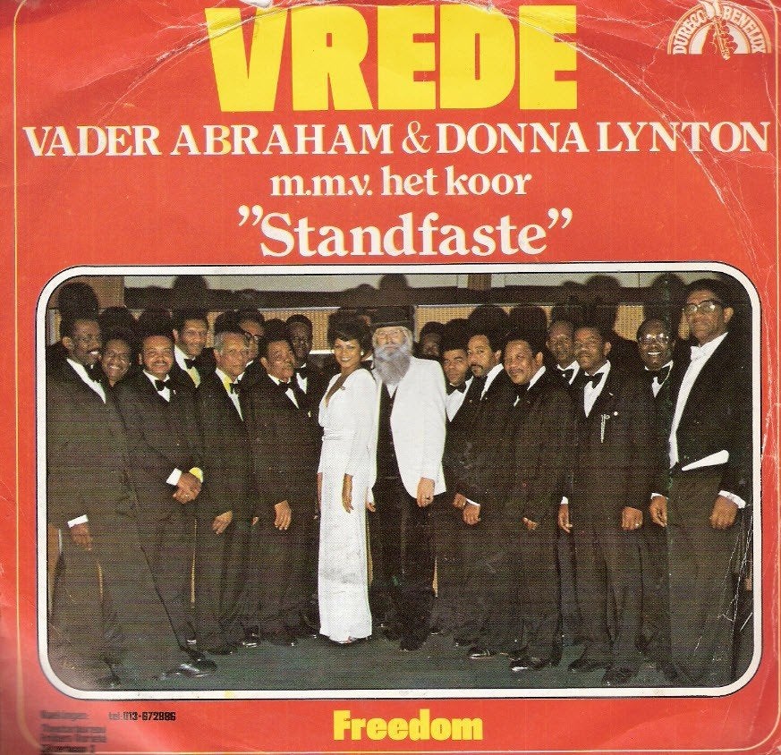 vader Abraham Donna Lyton - koor Standfaste -Vrede, Cd's en Dvd's, Ophalen, Gebruikt, Nederlandstalig
