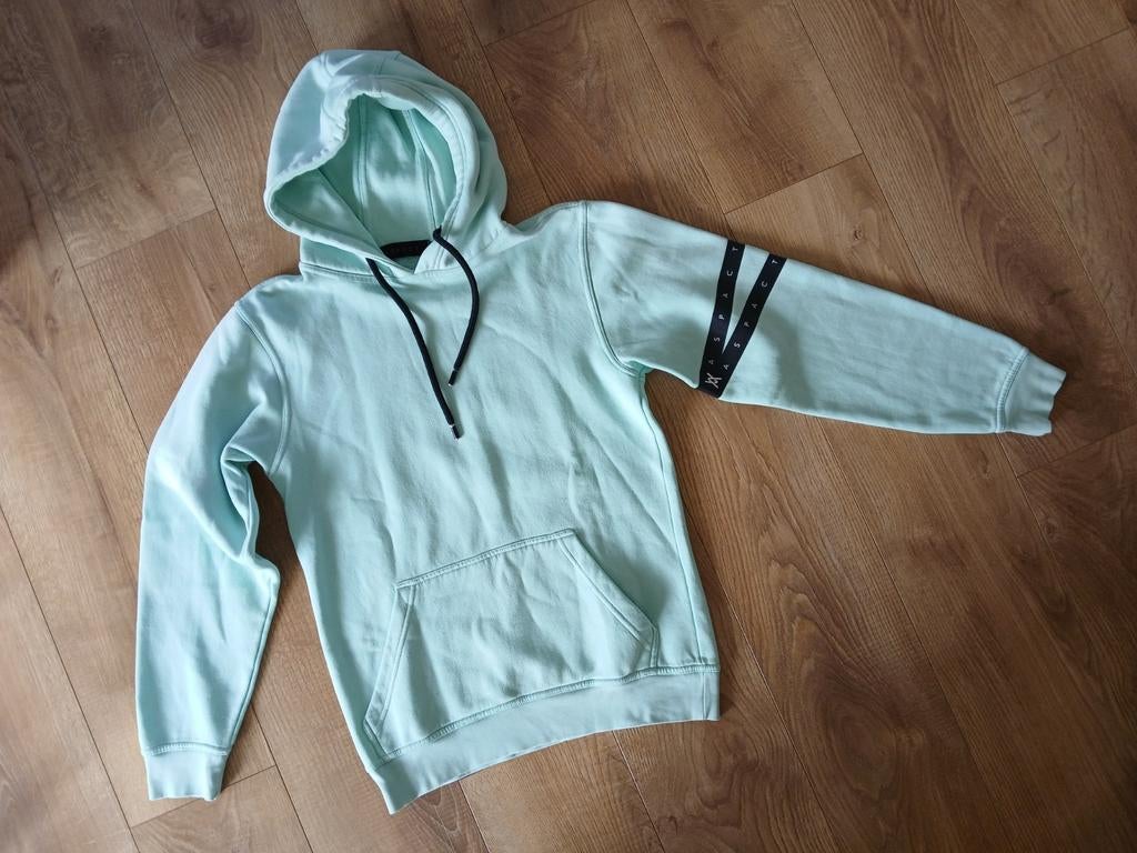 Aspact, hoodie, groen, maat s, Kleding | Heren, Truien en Vesten, Ophalen of Verzenden, Zo goed als nieuw, Groen