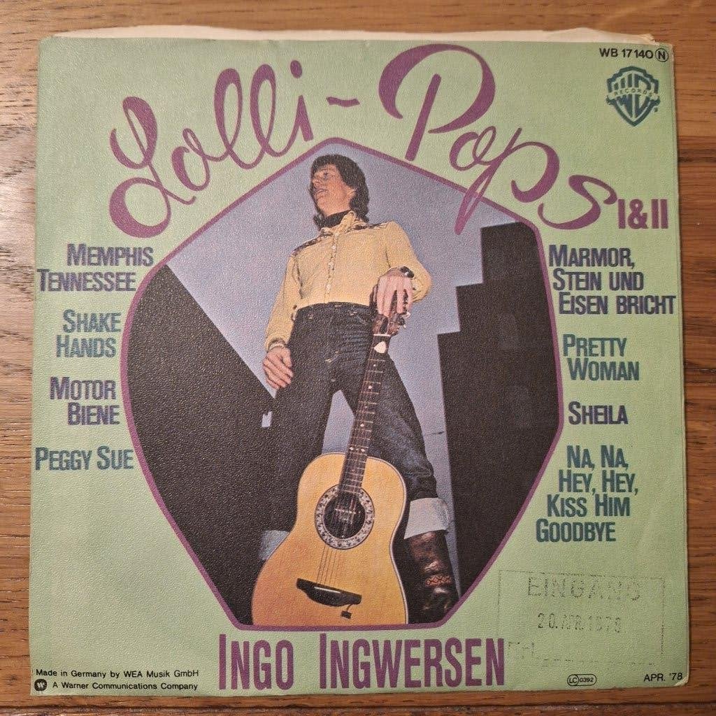 Ingo Ingwersen - Lolli-Pops I & II (096), Ophalen of Verzenden, Gebruikt, Pop