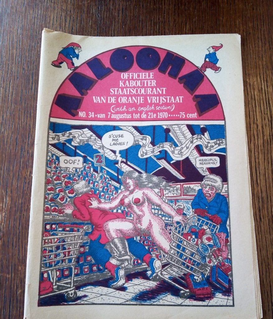aloha nr.34 *1970*-Robert Crumb cover, Ophalen of Verzenden, Gelezen, Muziek, Film of Tv