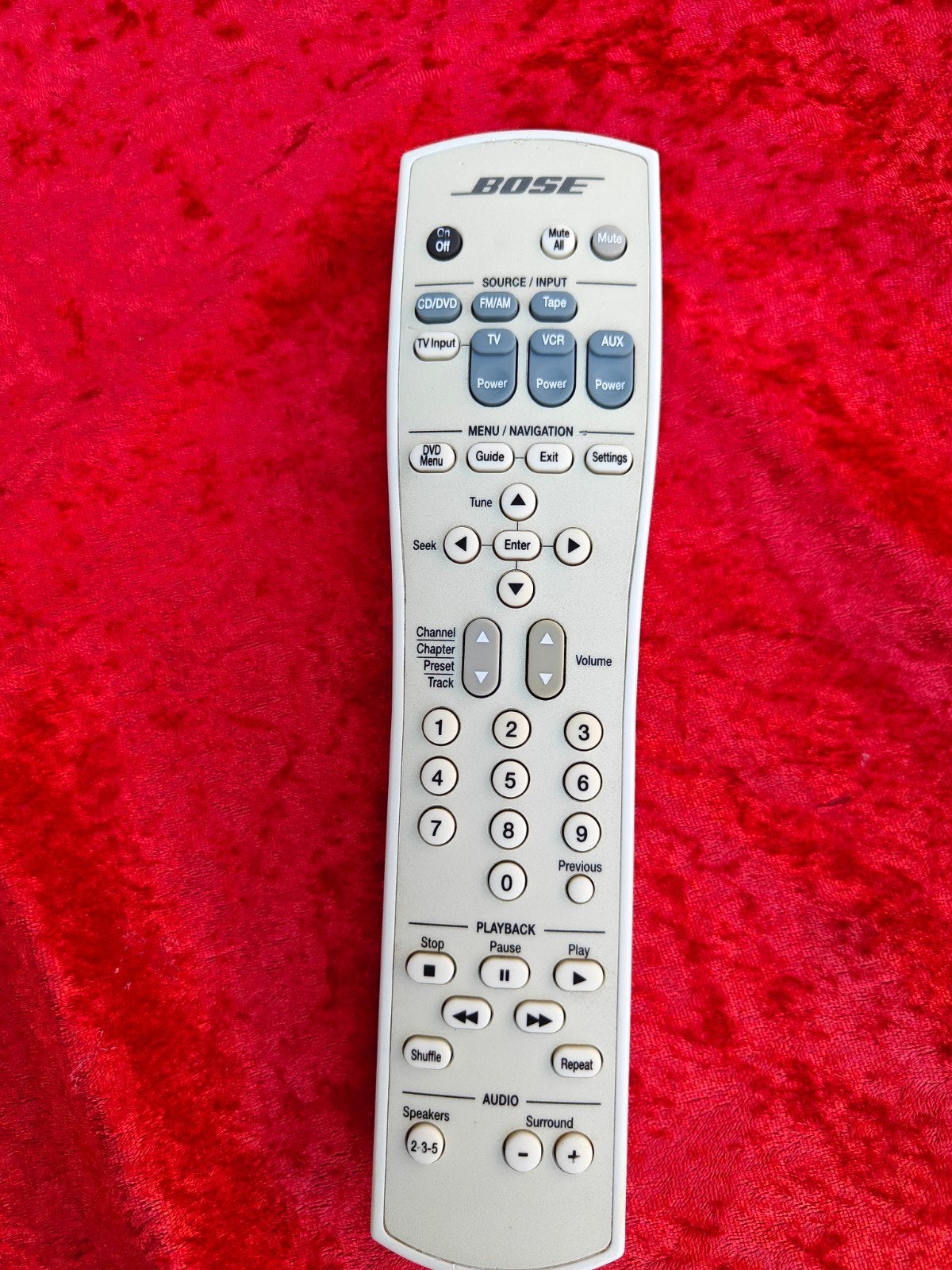 Bose lifestyle RC28T1-40 afstandsbediening mooi!!, Overige merken, Soundbar, 70 watt of meer, Ophalen of Verzenden