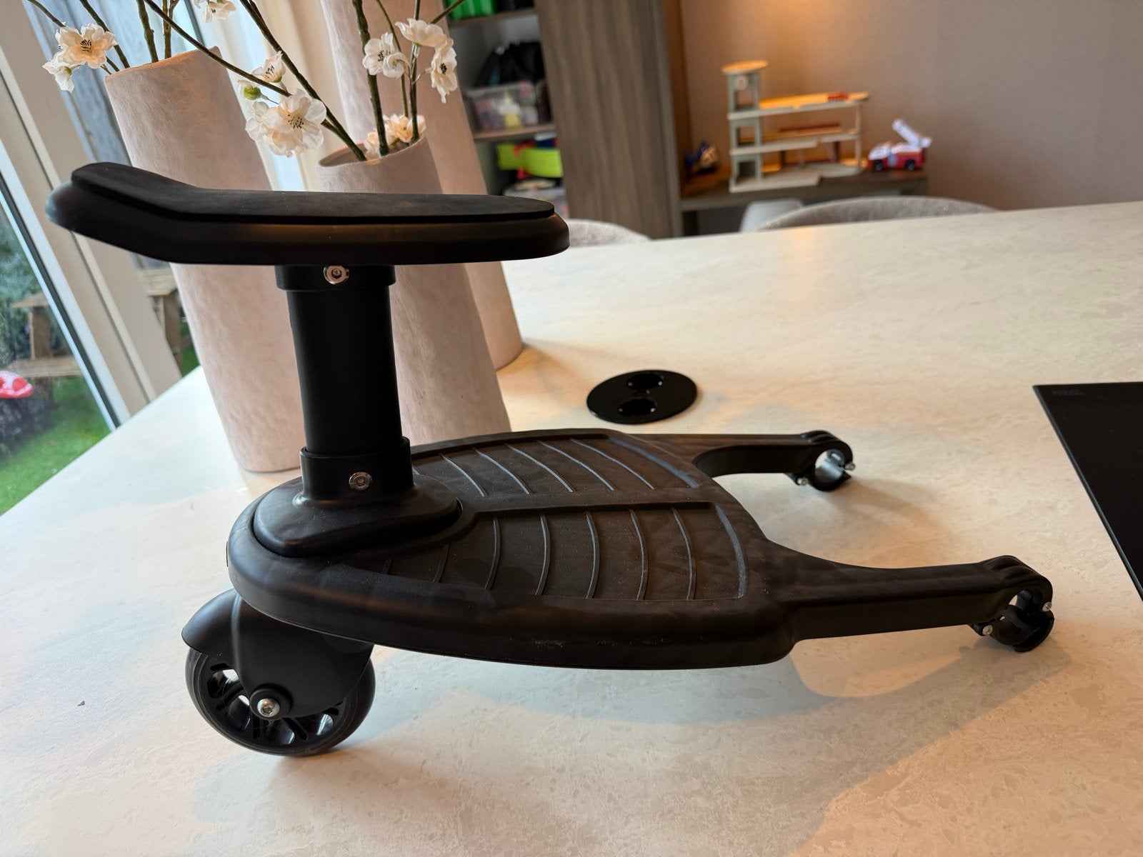Meerijdplankje met zitje voor kinderwagen, Fietsen en Brommers, Ophalen, Gebruikt, Overige typen, Minder dan 20 kg