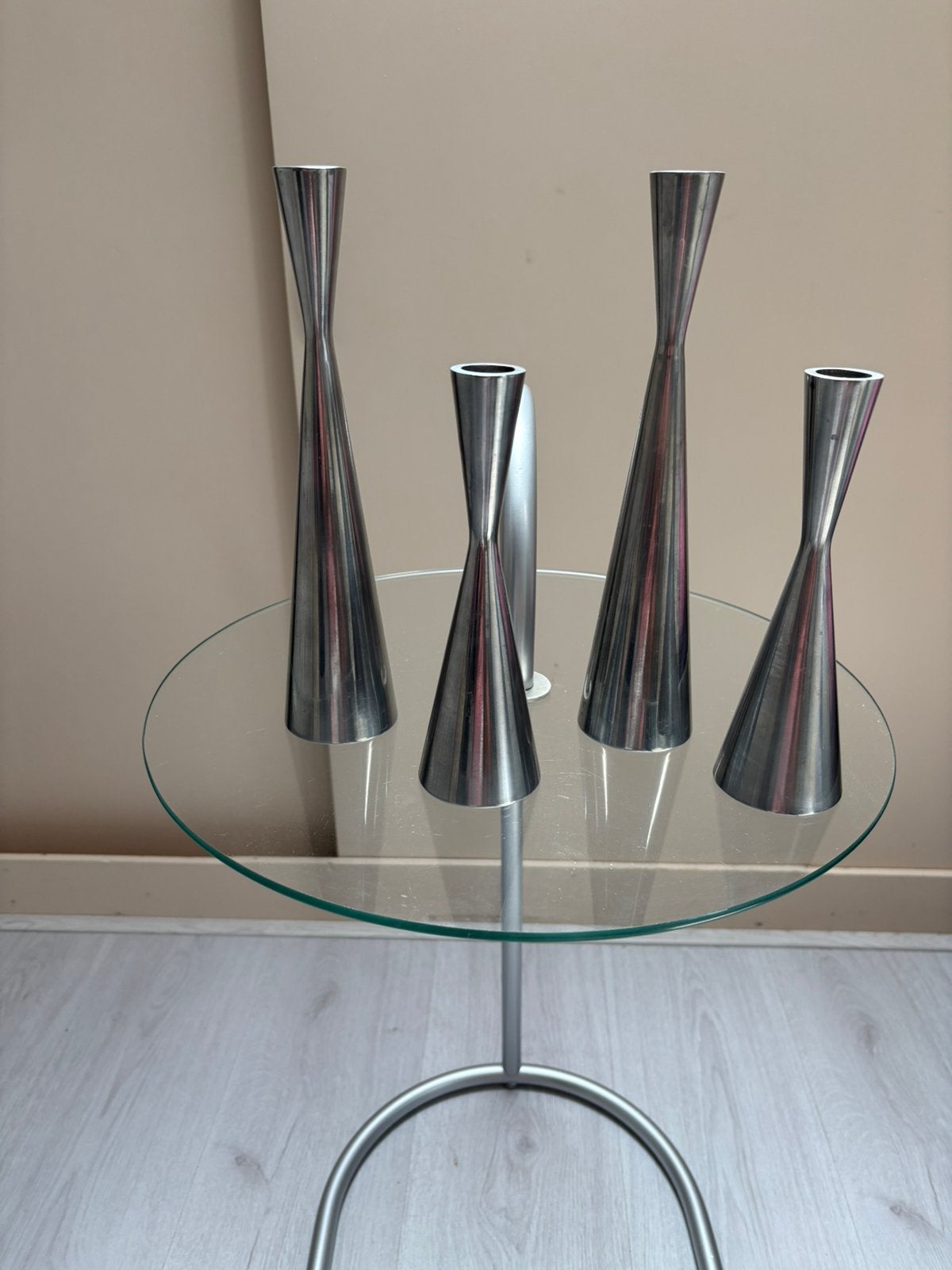 Ikea vintage Snygg kandelaars ontwerper Ria Falk, Ophalen of Verzenden, Gebruikt, Overige materialen, IKEA