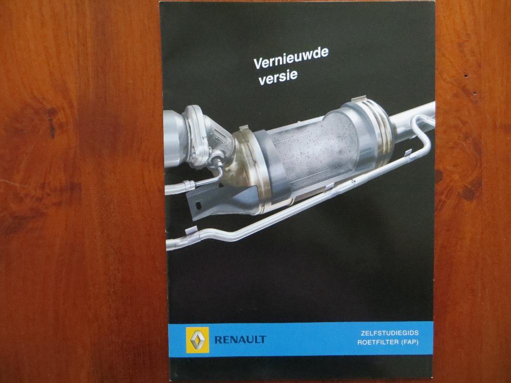 Renault Zelfstudiegids Roetfilter (FAP) (aug. 2006), Ophalen of Verzenden, Nieuw, Renault