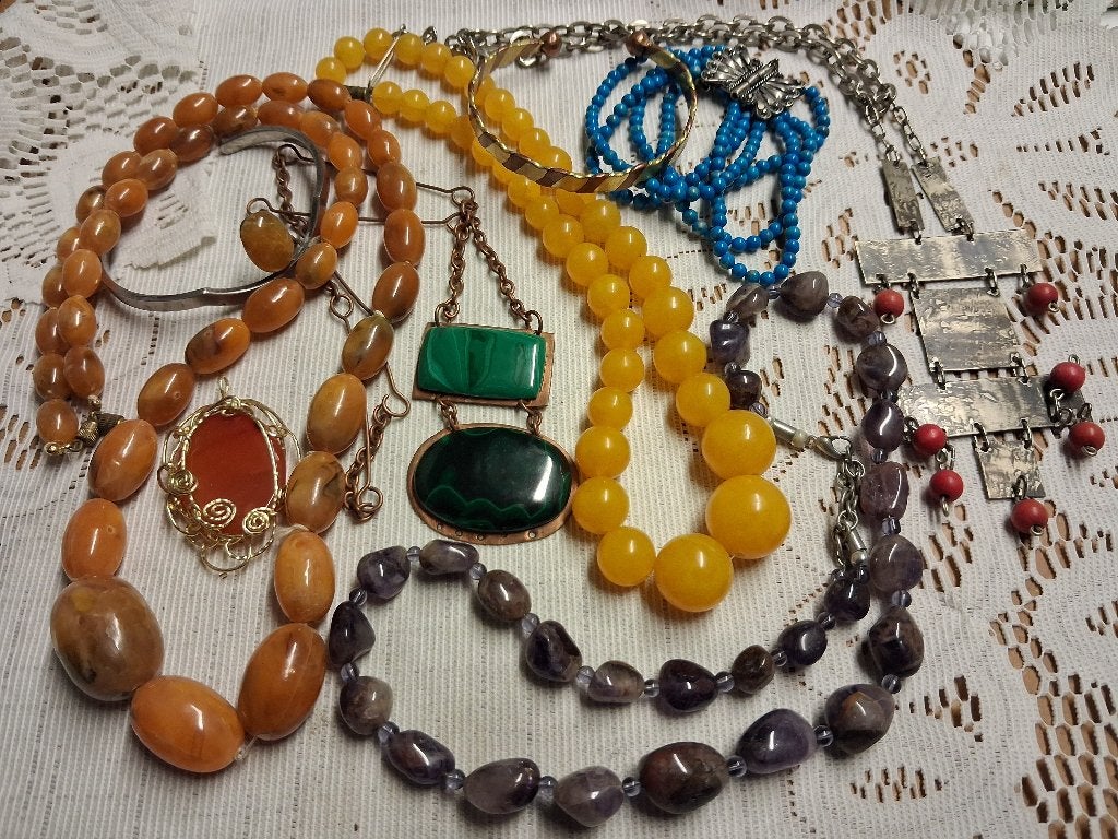 Lot vintage sieraden, Verzenden, Overige materialen, Overige typen