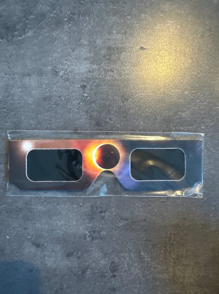 Zonsverduisteringbril - Solar Eclipse Glasses (adv.nr.3), Ophalen, Nieuw