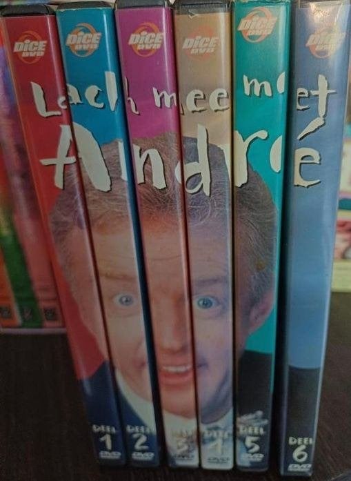Lach mee met André - Complete serie (6 DVD's), Alle leeftijden, Zo goed als nieuw, Komedie, Complete serie