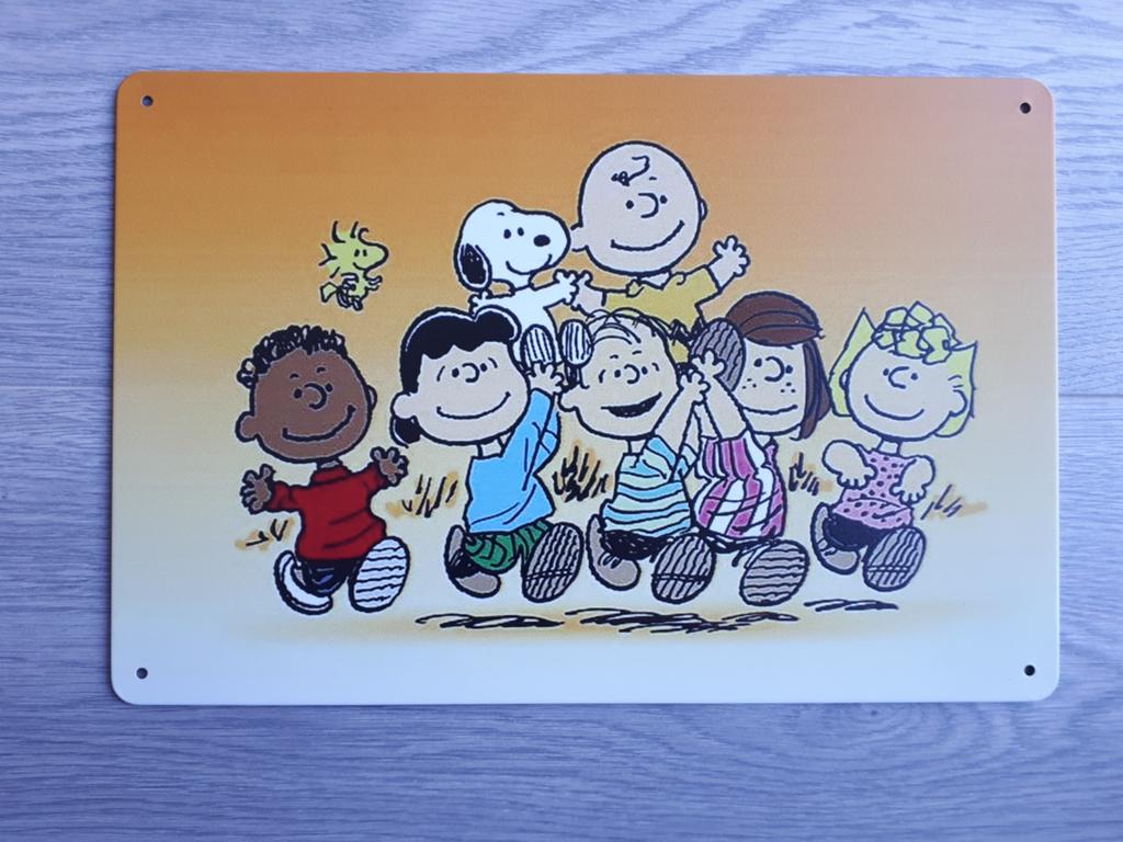 Peanuts 20x30 cm Metalen Reclamebord, Ophalen of Verzenden, Nieuw, Reclamebord