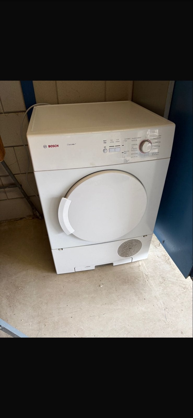 Bosch Classixx 7 Wasdroger - Goede Staat, Witgoed en Apparatuur, Wasdrogers, 6 tot 8 kg, Gebruikt, Luchtafvoer, Ophalen of Verzenden