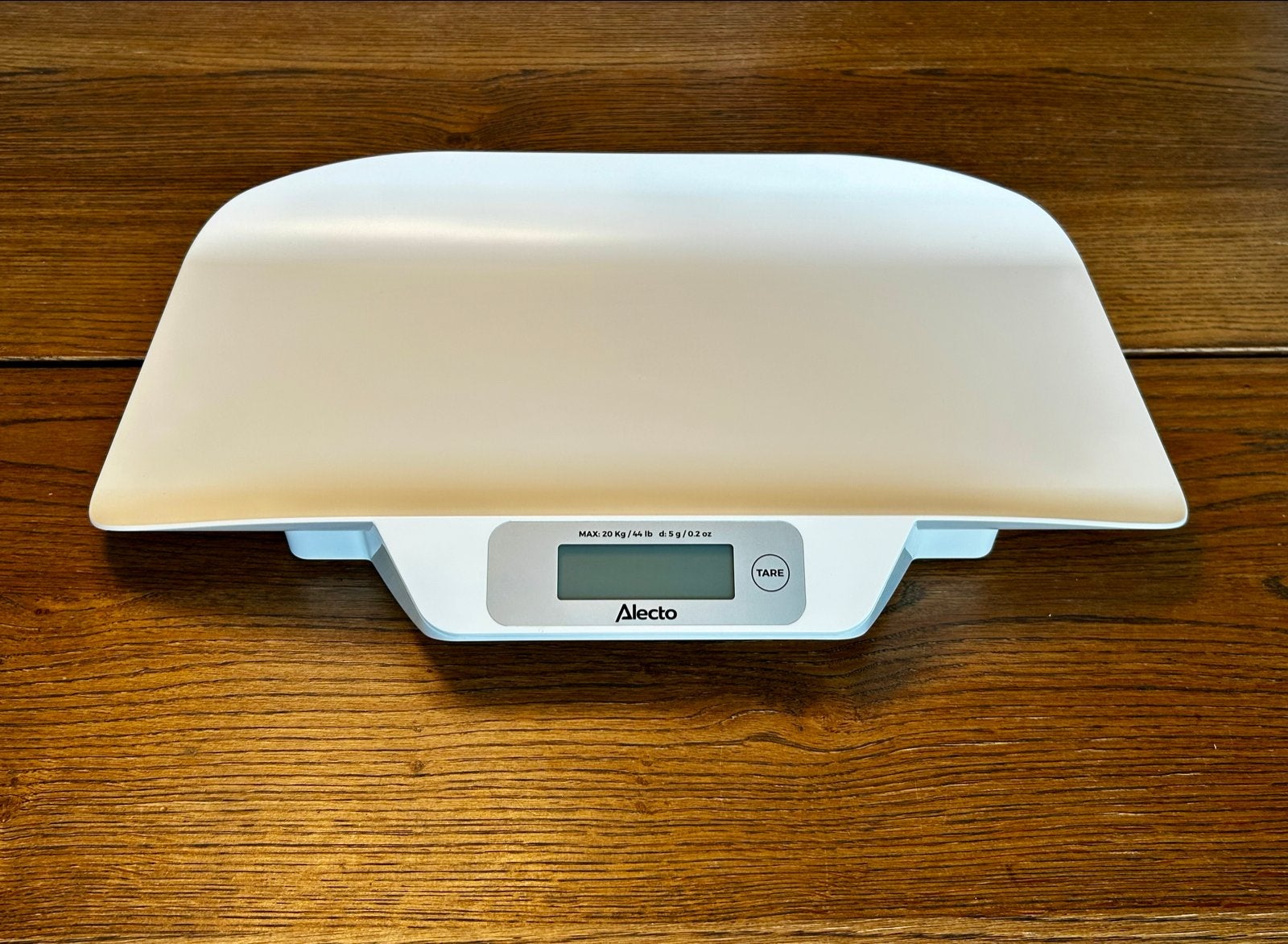 Alecto BC-30 babyweegschaal | nieuwstaat | bon + garantie, Ophalen of Verzenden, Overige typen, 10 tot 50 kg, Fijner dan 1 gram