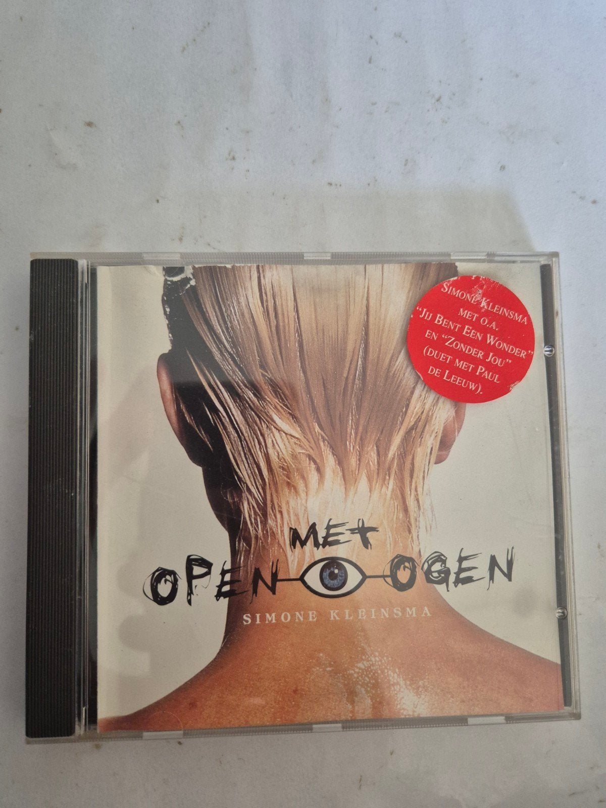 Simone Kleinsma - Met open ogen. Cd. 1995, Ophalen of Verzenden, Gebruikt