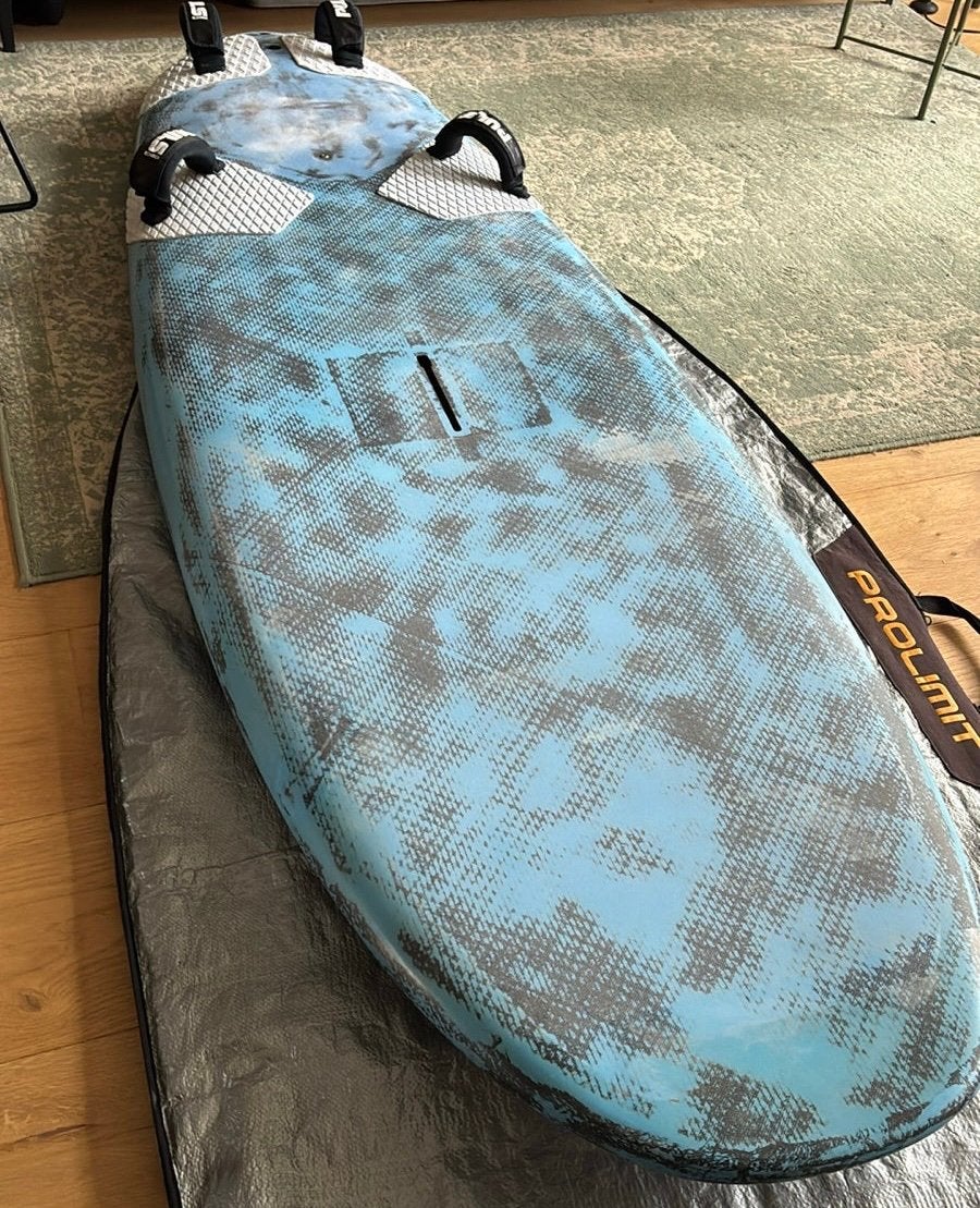 Tribal radix 118 (proto) / Severne freek en overdrive Mach2, Watersport en Boten, Ophalen, Zo goed als nieuw, Zeil