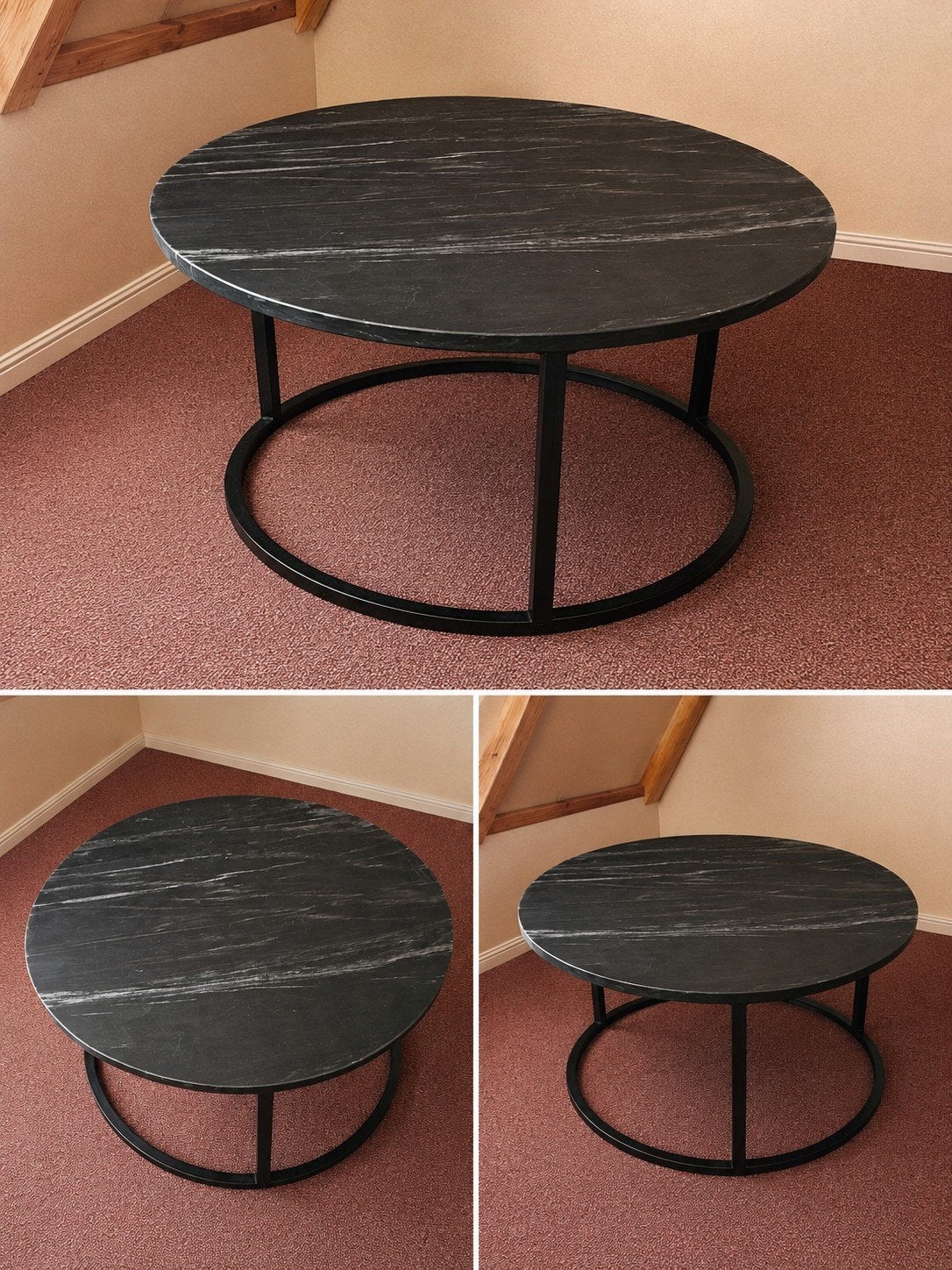 Saloon tafel.marmer, Ophalen of Verzenden, Nieuw, Rechthoekig, 50 tot 100 cm