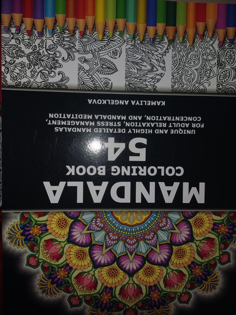 Mandala Kleurboek 54 Unieke Ontwerpen Ontspanning, Ophalen of Verzenden, Nieuw, Kamelia Angelkova
