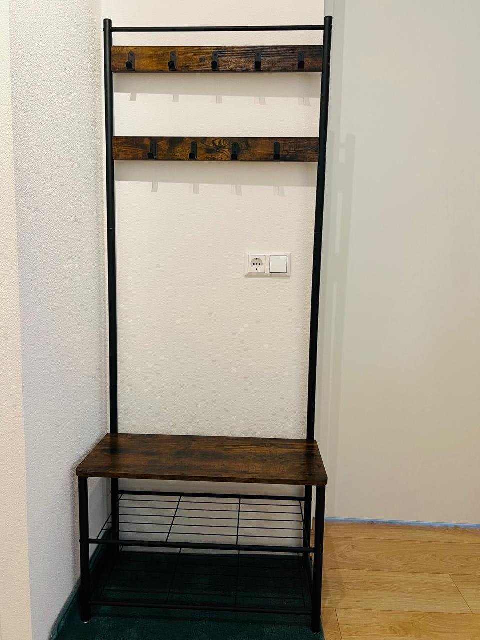 Coat hanger plus shoe rack, Huis en Inrichting, Ophalen, Wandkapstok, Minder dan 100 cm