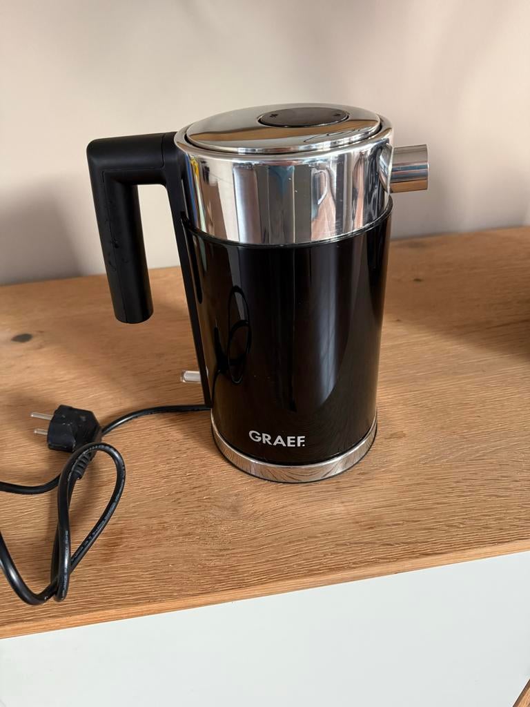 Graef Waterkoker WK402 - Zo goed als nieuw, 1 tot 2 liter, Ophalen of Verzenden, Zo goed als nieuw, Draadloos