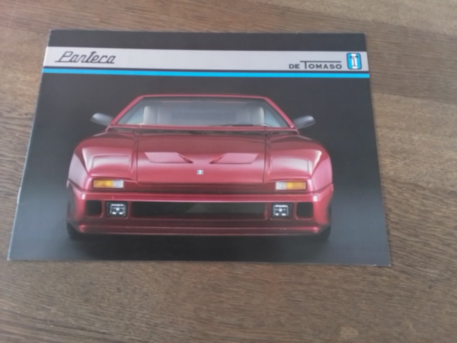 Folder DeTomaso Pantera, Ophalen of Verzenden, Overige merken
