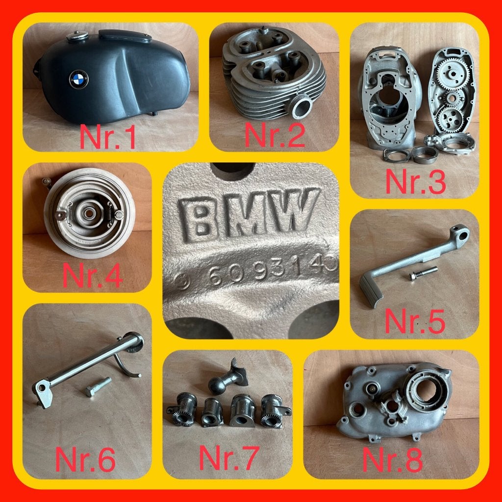 118. BMW Onderdelen R26  R50 R60 R69S BJ 1955 /1960, Ophalen of Verzenden, Nieuw