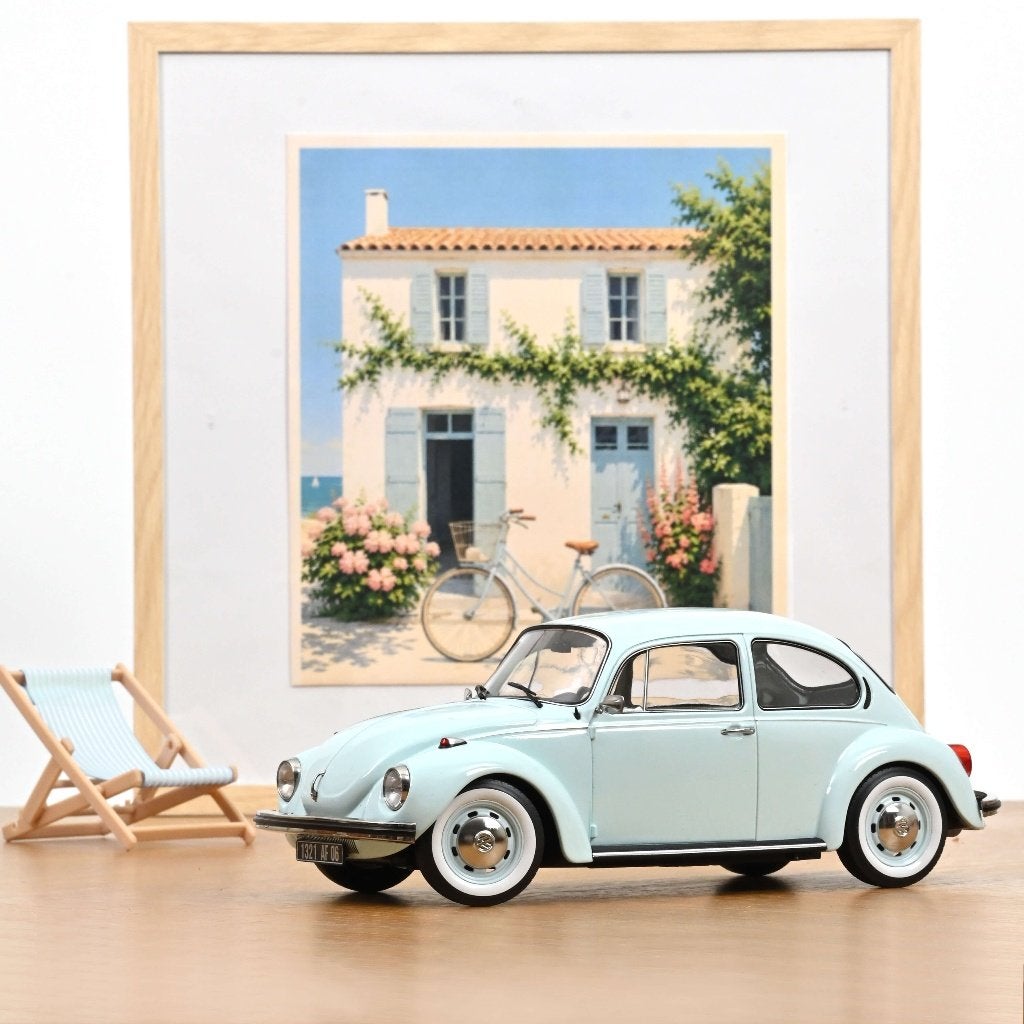 Norev 1:18 Volkswagen 1303 1973 Pastel Blue, -, Nieuw, Norev, Ophalen of Verzenden