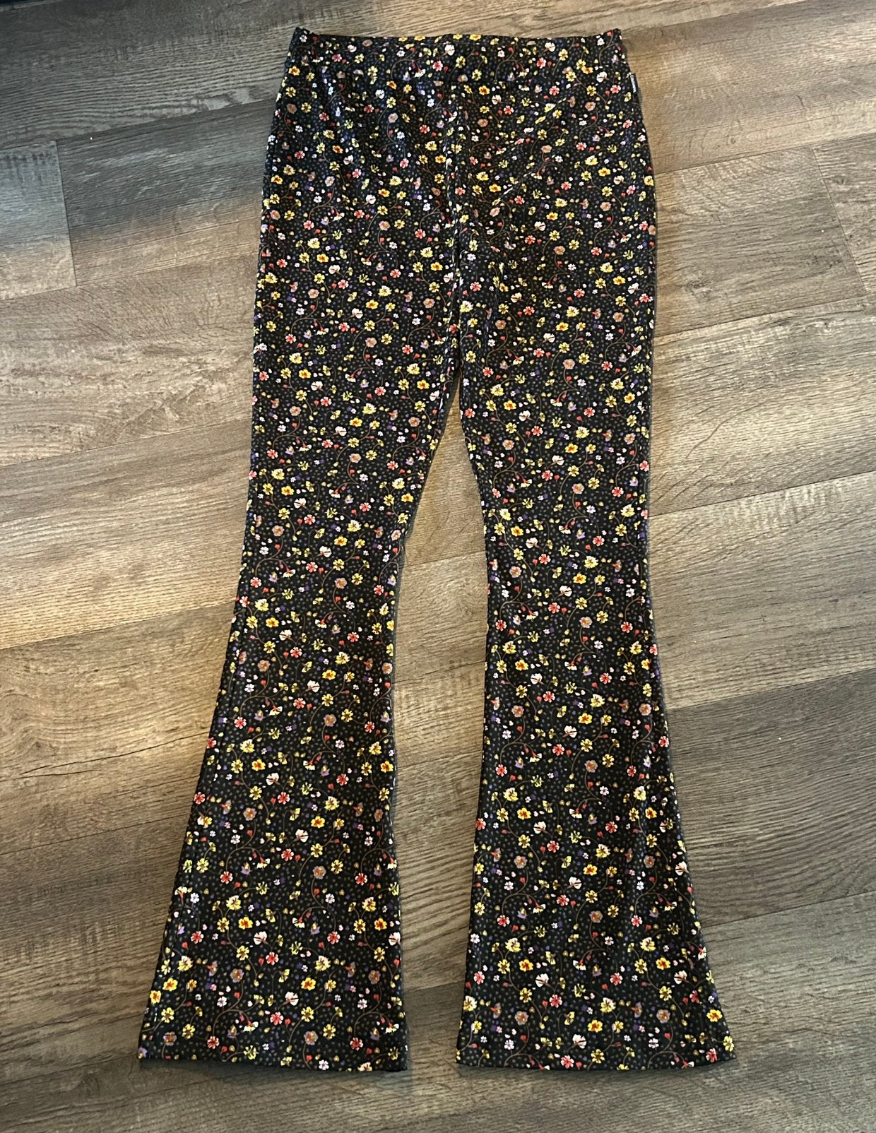 Colourful Rebel flared pants bloem, maat XL, Meerkleurig, Maat 46/48 (XL) of groter, Nieuw, Ophalen of Verzenden