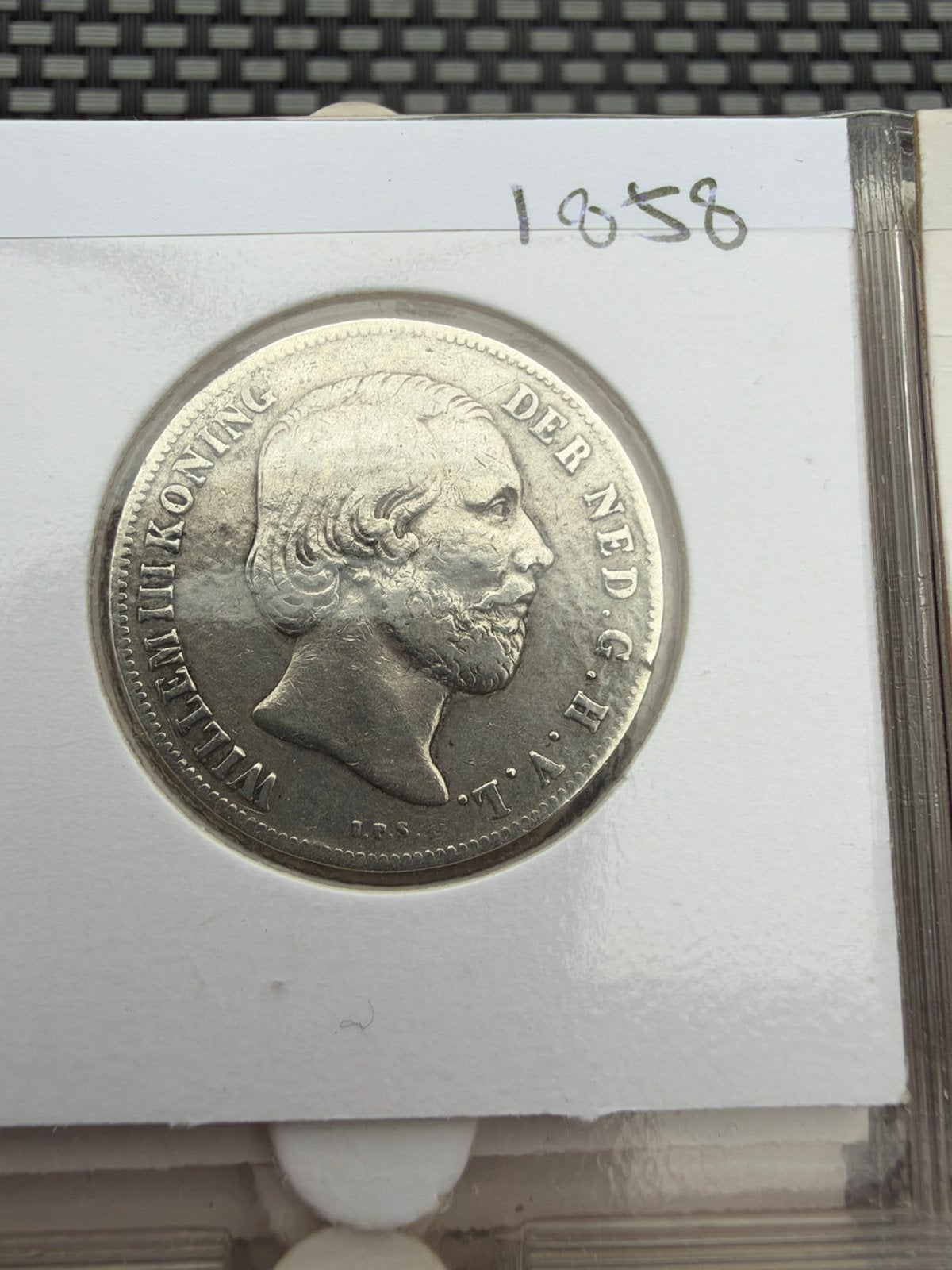 11 guldens Willem III, 1 gulden, Koning Willem III, Setje, Zilver