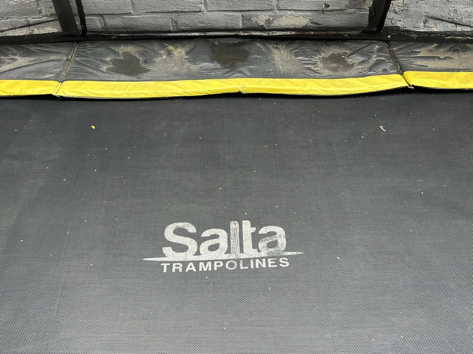 Salta Trampoline 153x214 met veiligheidsnet, Ophalen, Gebruikt