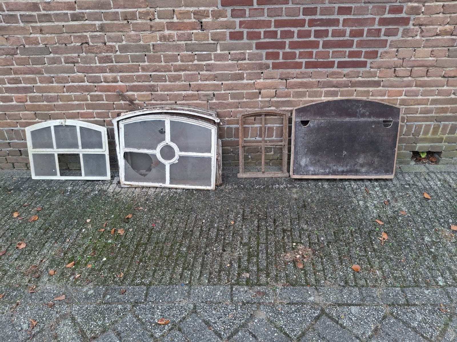 Diverse oude stalraampjes / stalramen, Ophalen, Gevelraam of Ruit, Gebruikt, Minder dan 80 cm
