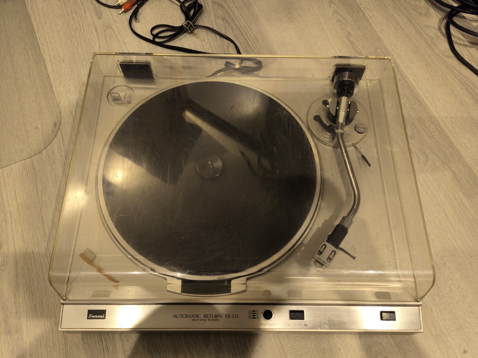 Sansui FR-D3 platenspeler, Ophalen of Verzenden, Gebruikt, Platenspeler, Overige merken