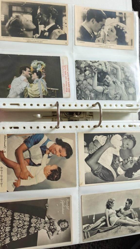 Ansichtkaarten muziek, filmsterren, andere oude kaarten, Ophalen of Verzenden, Gebruikt