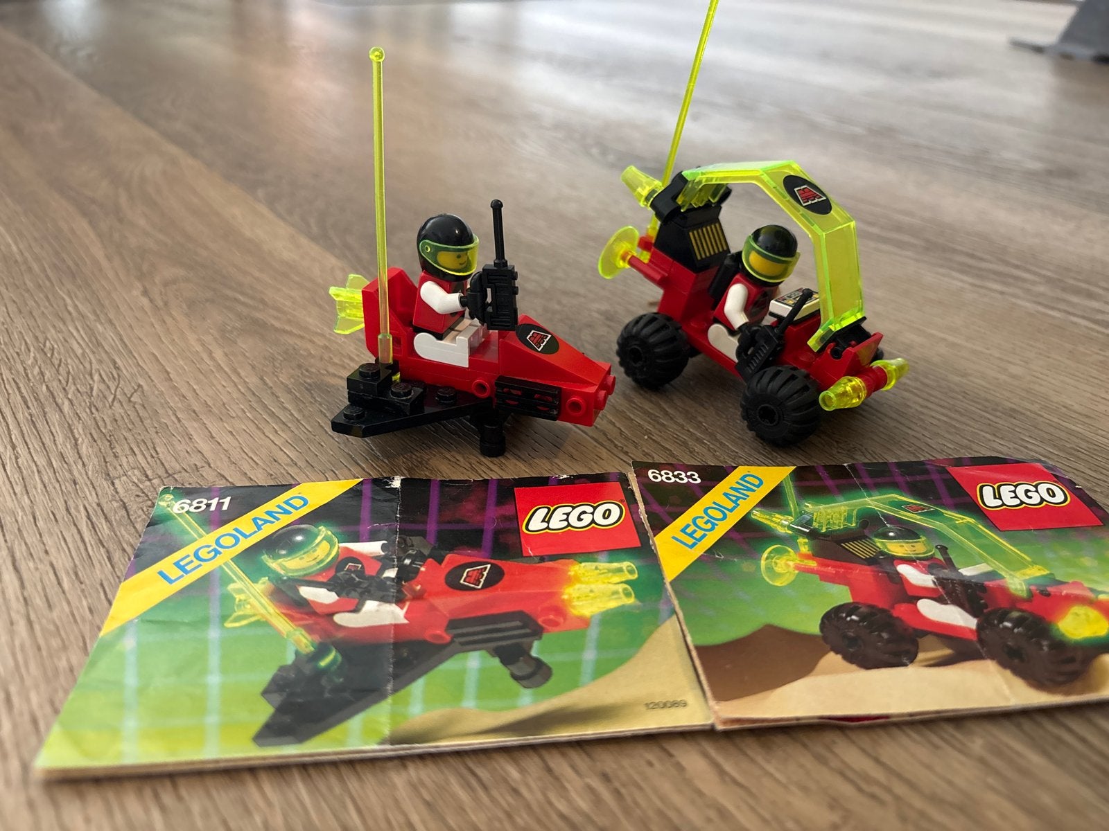 LEGO Legoland Space Sets 6811 en 6833 met instructies, Ophalen, Gebruikt, Lego, Space