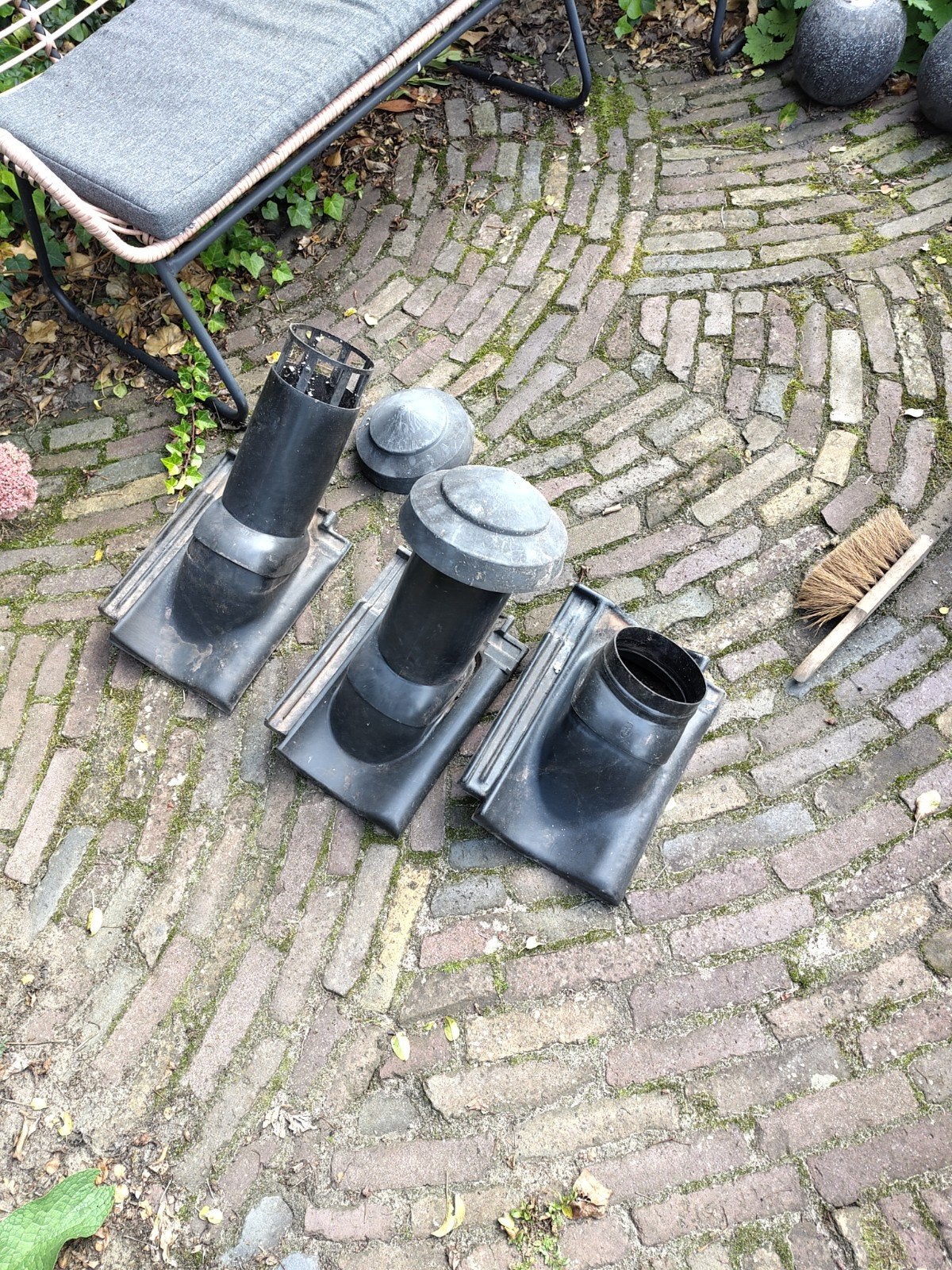 dakdoorvoer ubbink voor ontluchten/ beluchten, Ophalen, Gebruikt, Pvc, Overige typen