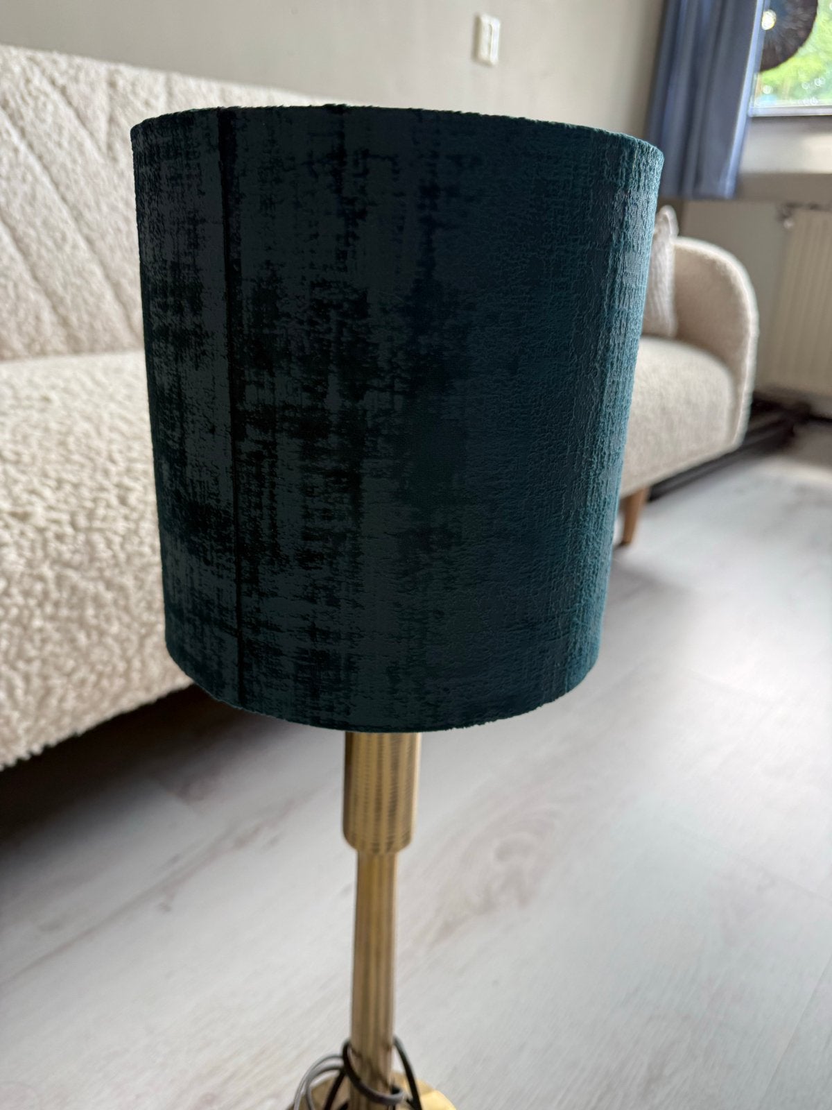 Mooie tafellamp, Ophalen, Zo goed als nieuw, Metaal, Minder dan 100 cm