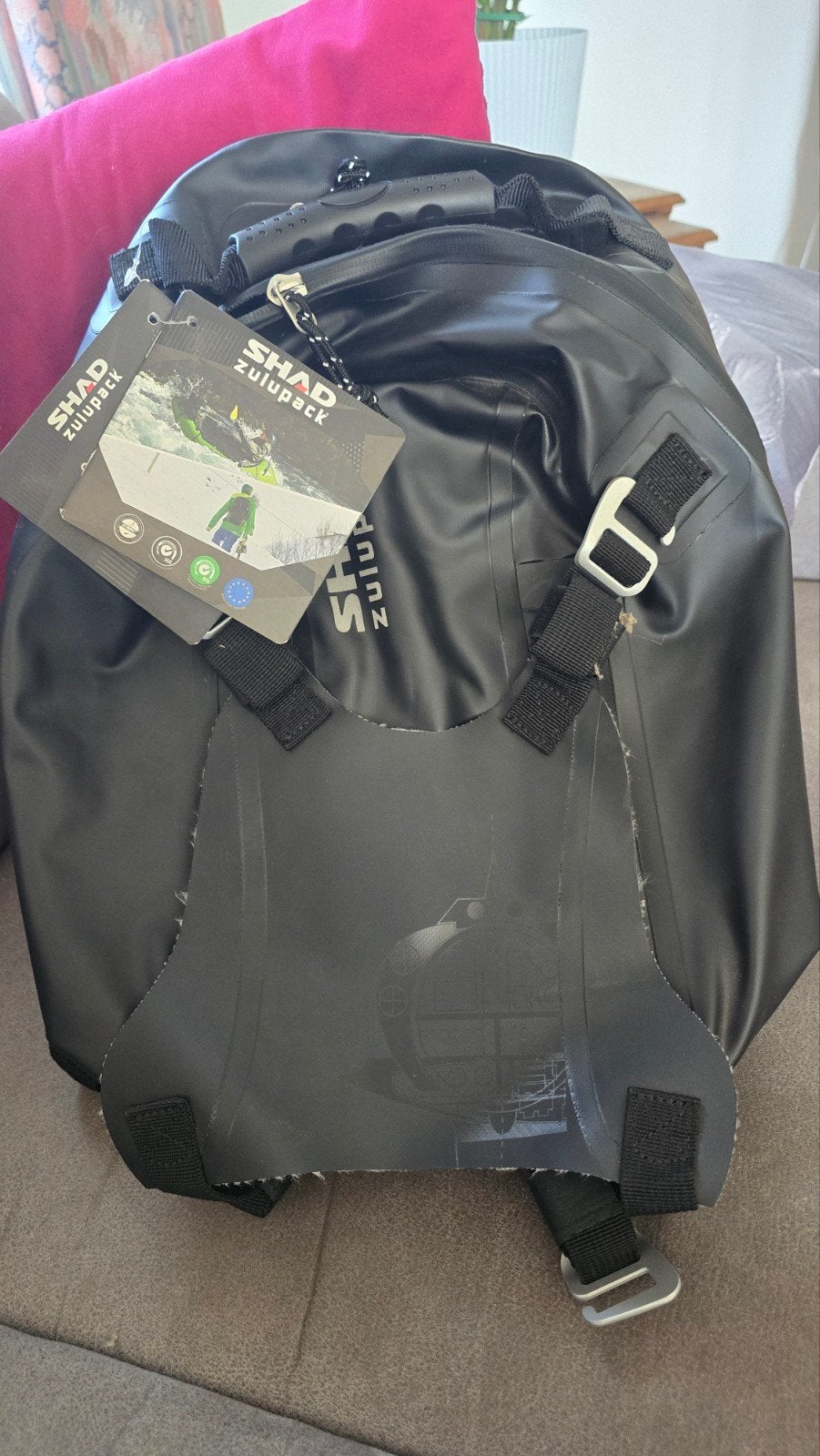 SHAD Zulupack SW22- Bandit Tank waterdichte rugzak, Ophalen of Verzenden