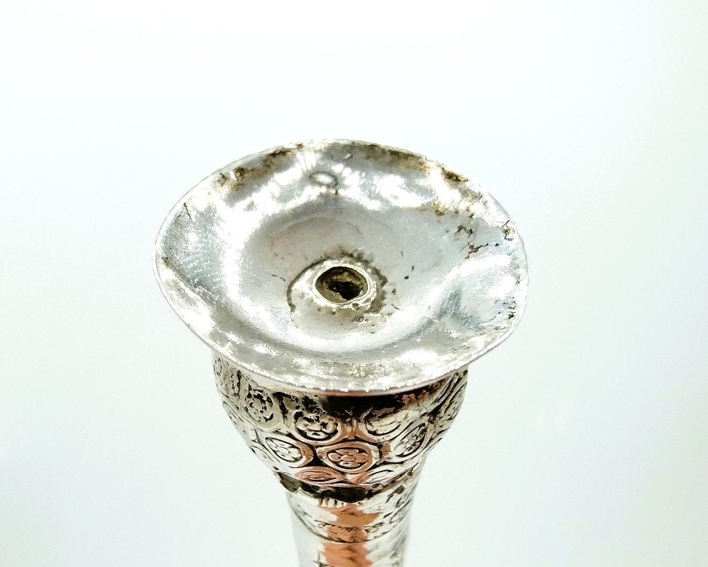 Zilveren breipenhouder, 19e eeuws, Verzenden, Zilver