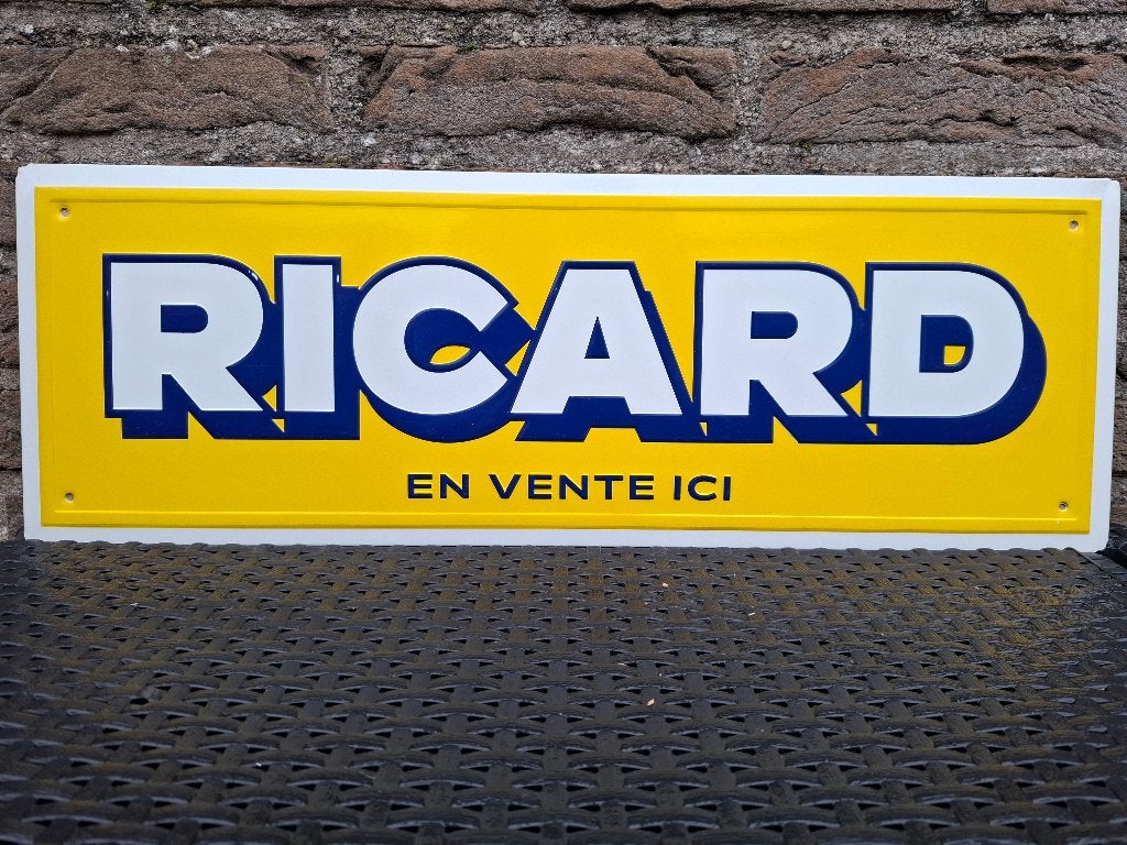 Reclamebord Ricard, Ophalen of Verzenden, Nieuw, Reclamebord