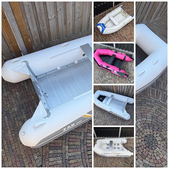 Demo ! Zar ALU 11 & ZGAN ! Lodestar UL 220 & AquaParx 230 P, Watersport en Boten, Rubberboten, Ophalen, Zo goed als nieuw, Peddels